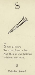 La letra S de Edward Lear
